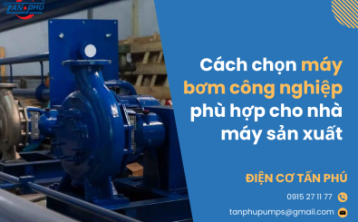 Cách chọn máy bơm công nghiệp phù hợp cho nhà máy sản xuất Cách chọn máy bơm công nghiệp phù hợp cho nhà máy sản xuất