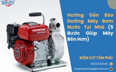 Hướng Dẫn Bảo Dưỡng Máy Bơm Nước Tại Nhà (5 Bước Giúp Máy Bền Hơn) Hướng Dẫn Bảo Dưỡng Máy Bơm Nước Tại Nhà (5 Bước Giúp Máy Bền Hơn)