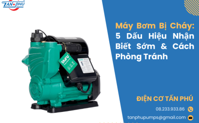 Máy Bơm Bị Cháy: 5 Dấu Hiệu Nhận Biết Sớm & Cách Phòng Tránh Máy Bơm Bị Cháy: 5 Dấu Hiệu Nhận Biết Sớm & Cách Phòng Tránh