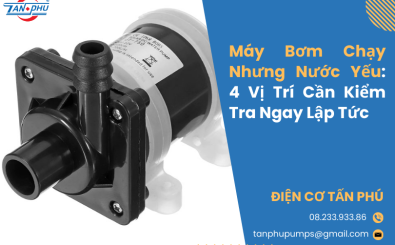Máy Bơm Chạy Nhưng Nước Yếu: 4 Vị Trí Cần Kiểm Tra Ngay Lập Tức Máy Bơm Chạy Nhưng Nước Yếu: 4 Vị Trí Cần Kiểm Tra Ngay Lập Tức