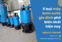 Top 5 máy bơm nước gia đình tốt nhất: Hướng dẫn chọn mua chi tiết