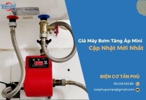 Giá Máy Bơm Tăng Áp Mini Cập Nhật Mới Nhất