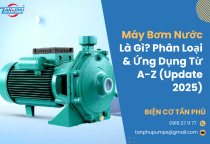 Máy Bơm Nước Là Gì? Phân Loại & Ứng Dụng Từ A-Z (Update 2025)