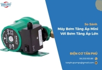 So Sánh Máy Bơm Tăng Áp Mini Với Bơm Tăng Áp Lớn