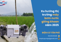 Xu hướng thị trường máy bơm nước giếng khoan năm 2025