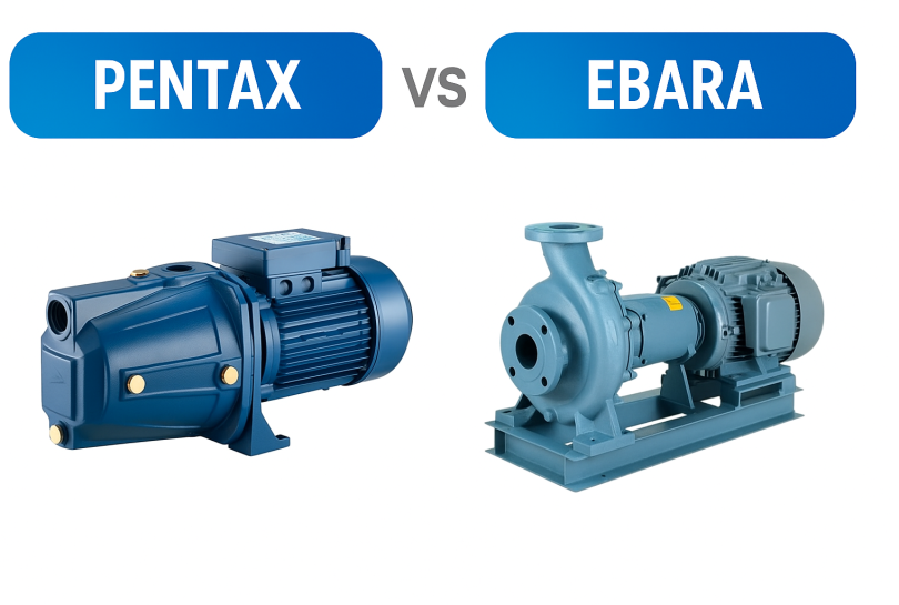 Máy bơm Pentax và Ebara: Đâu là dòng máy bơm chuyên dụng cho phân khúc đẩy cao?