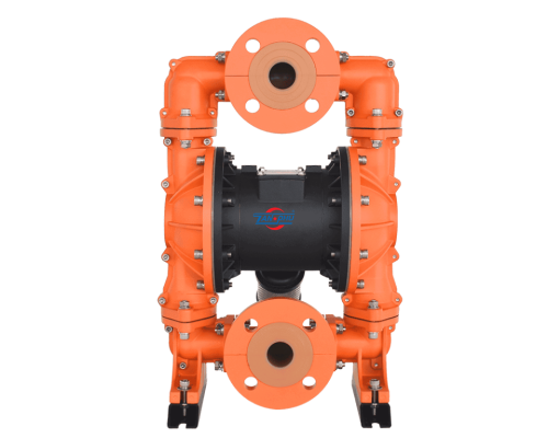 Bơm màng khí nén lót Flo GODO BFQCF-50 thân inox 2